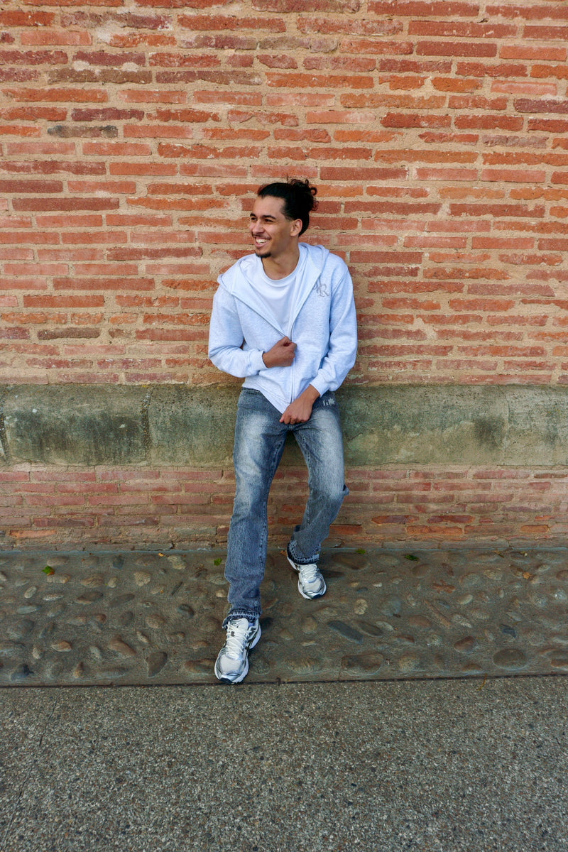 ZIP GRIS ESSENTIAL
